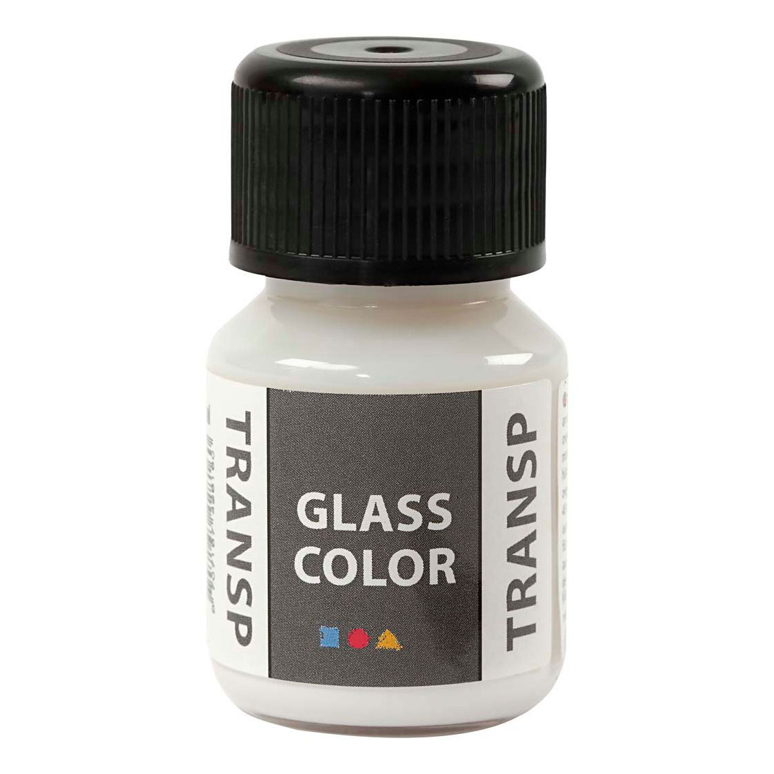 Glass Color Transparante Verf - Wit, 30ml