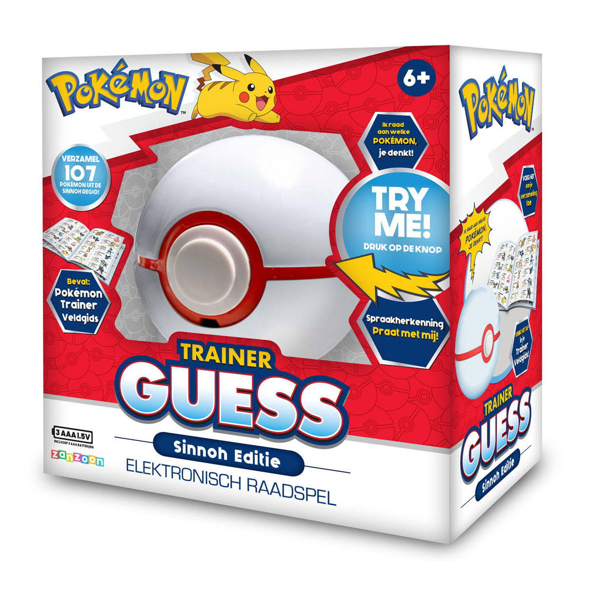 Pokemon Trainer Guess - Sinnoh Editie Elektronisch Raadspel 