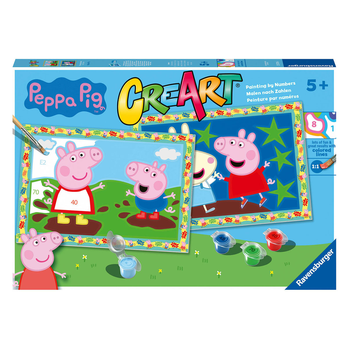 CreArt Schilderen op Nummer - Peppa Pig