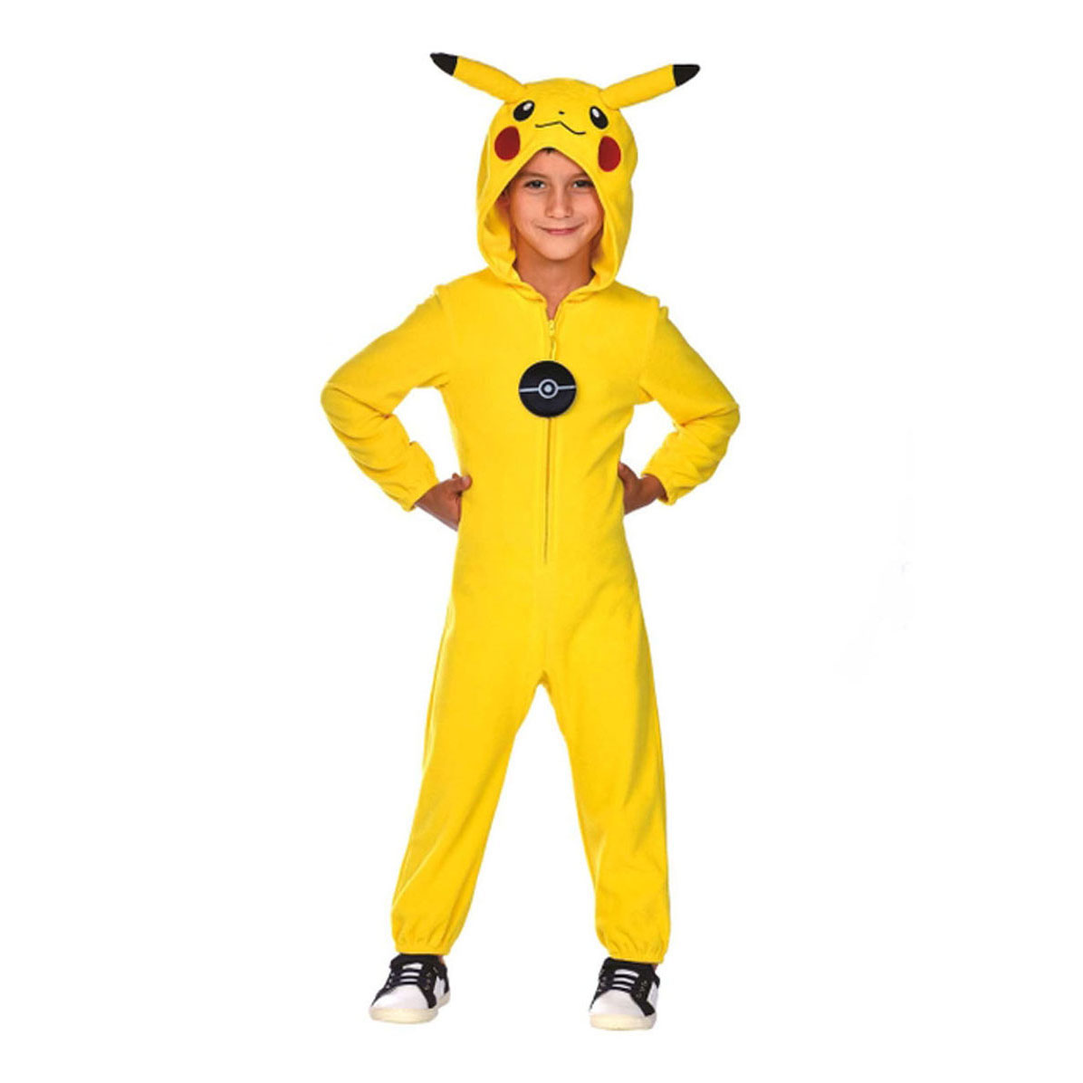 Kinderkostuum Pokemon Pikachu Onesie, 8-10 jaar