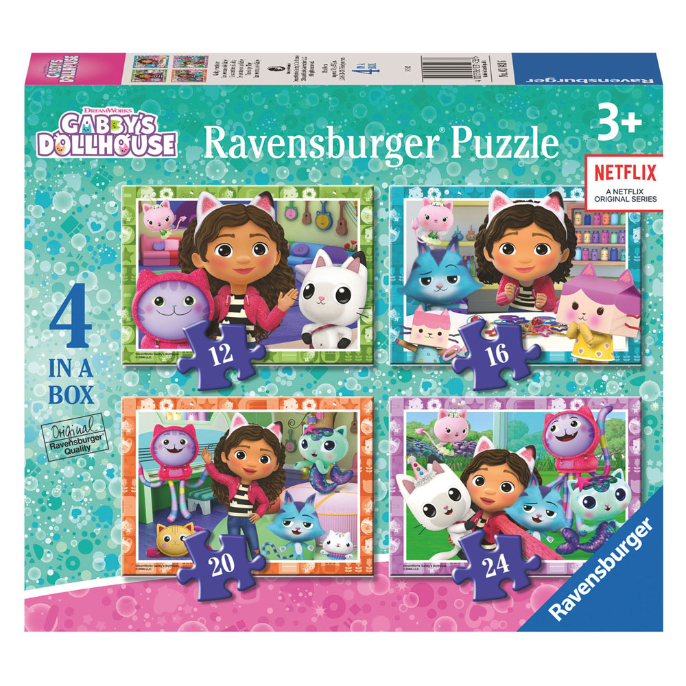 Gabby's Poppenhuis Legpuzzel 4in1