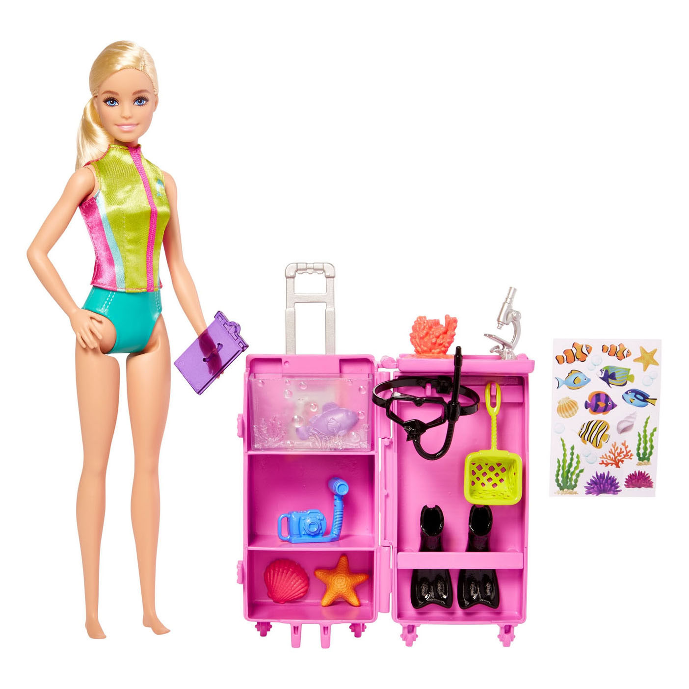 Barbie Marine Bioloog Speelset