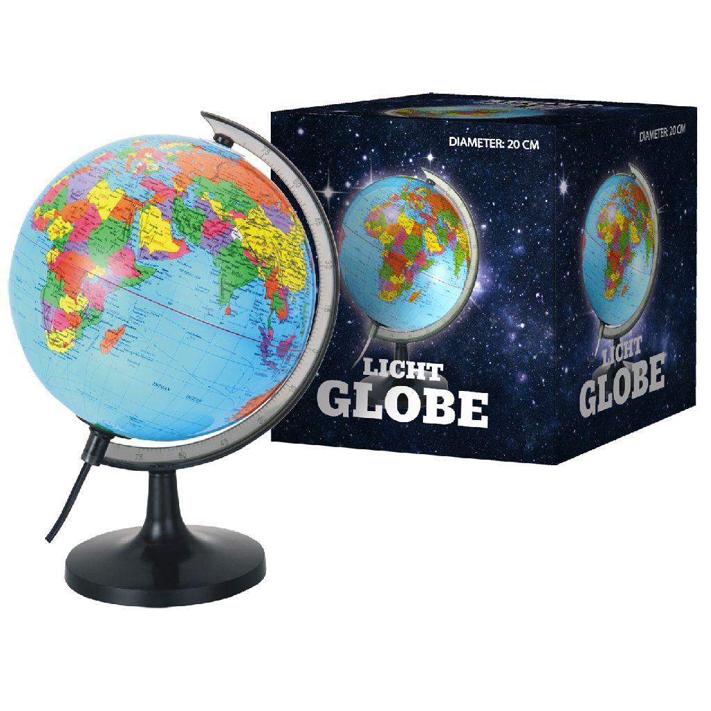 Globe 20cm + Verlichting