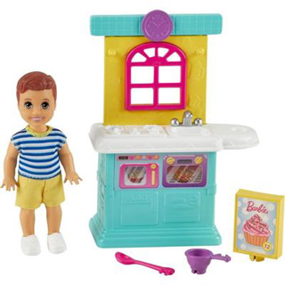 Barbie Skipper Keuken Met Jongen 