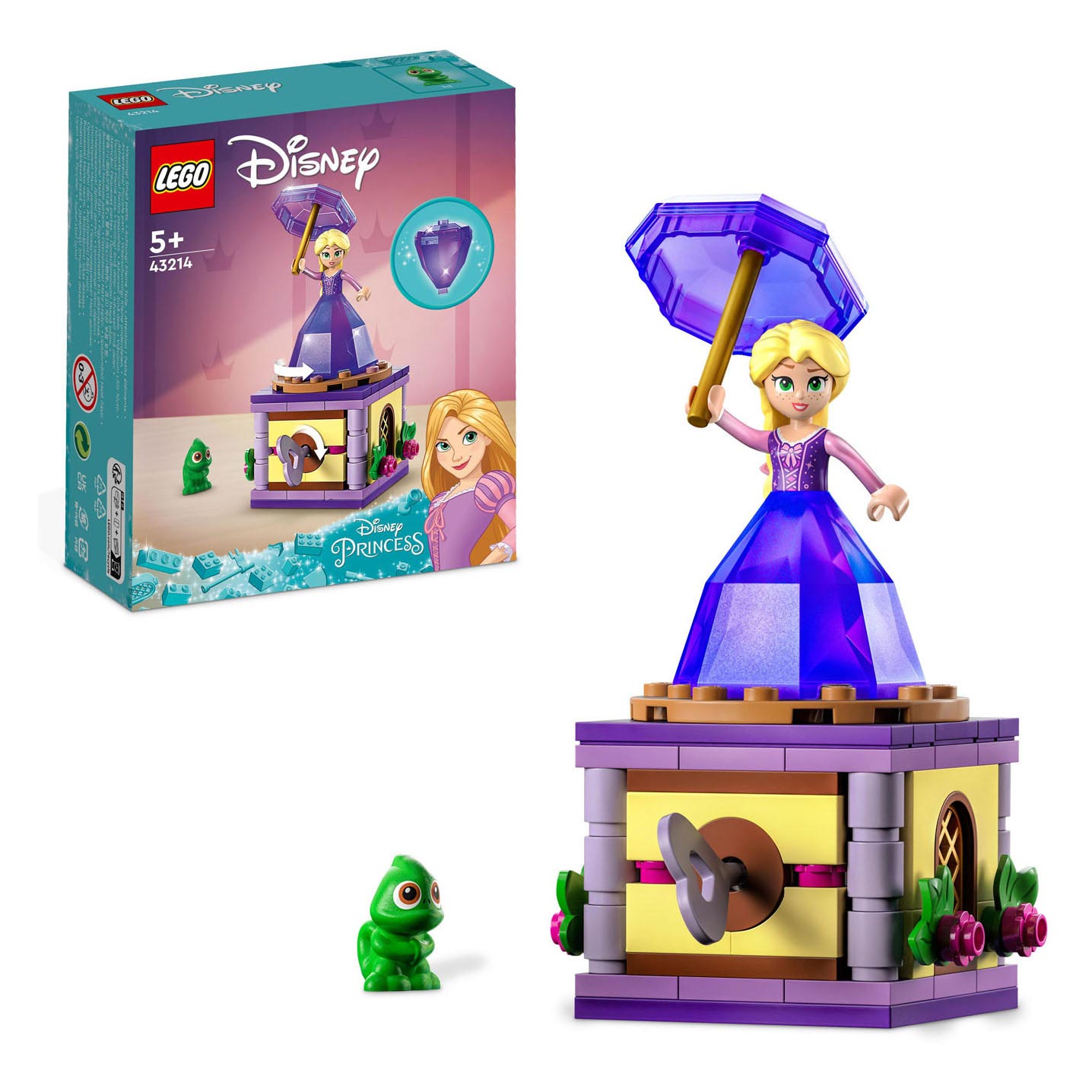 LEGO Disney 43214 Draaiende Rapunzel