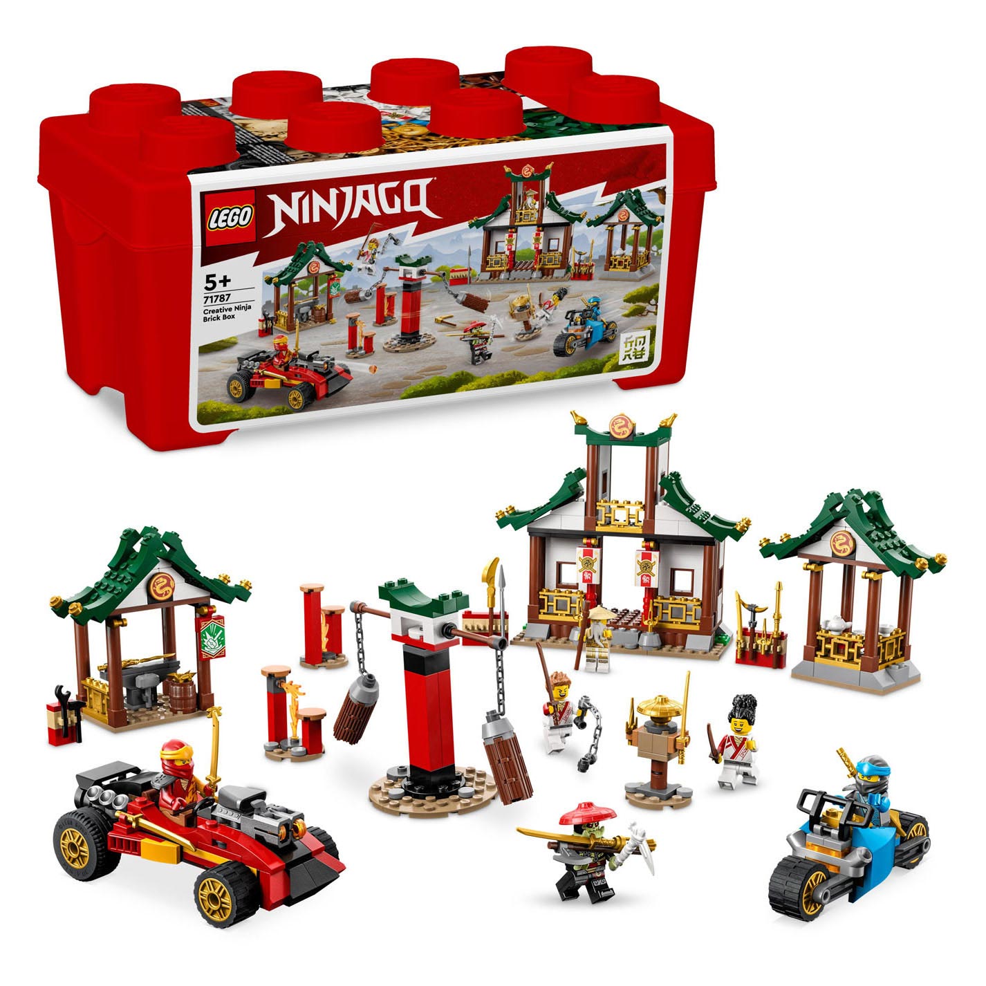 LEGO Ninjago 71787 Creatieve Ninja Opbergdoos