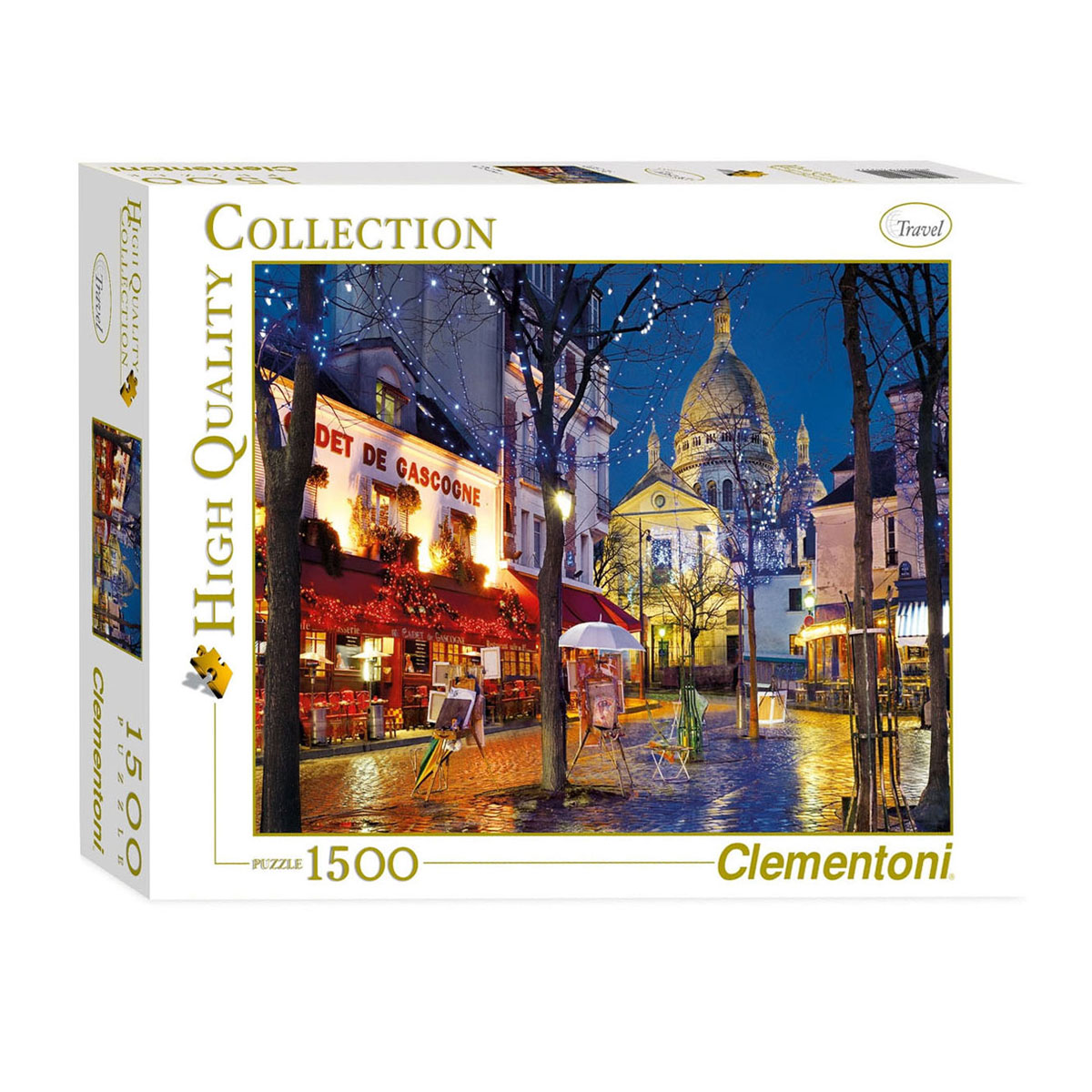 Clementoni Legpuzzel Paris Montmartre, 1500st.