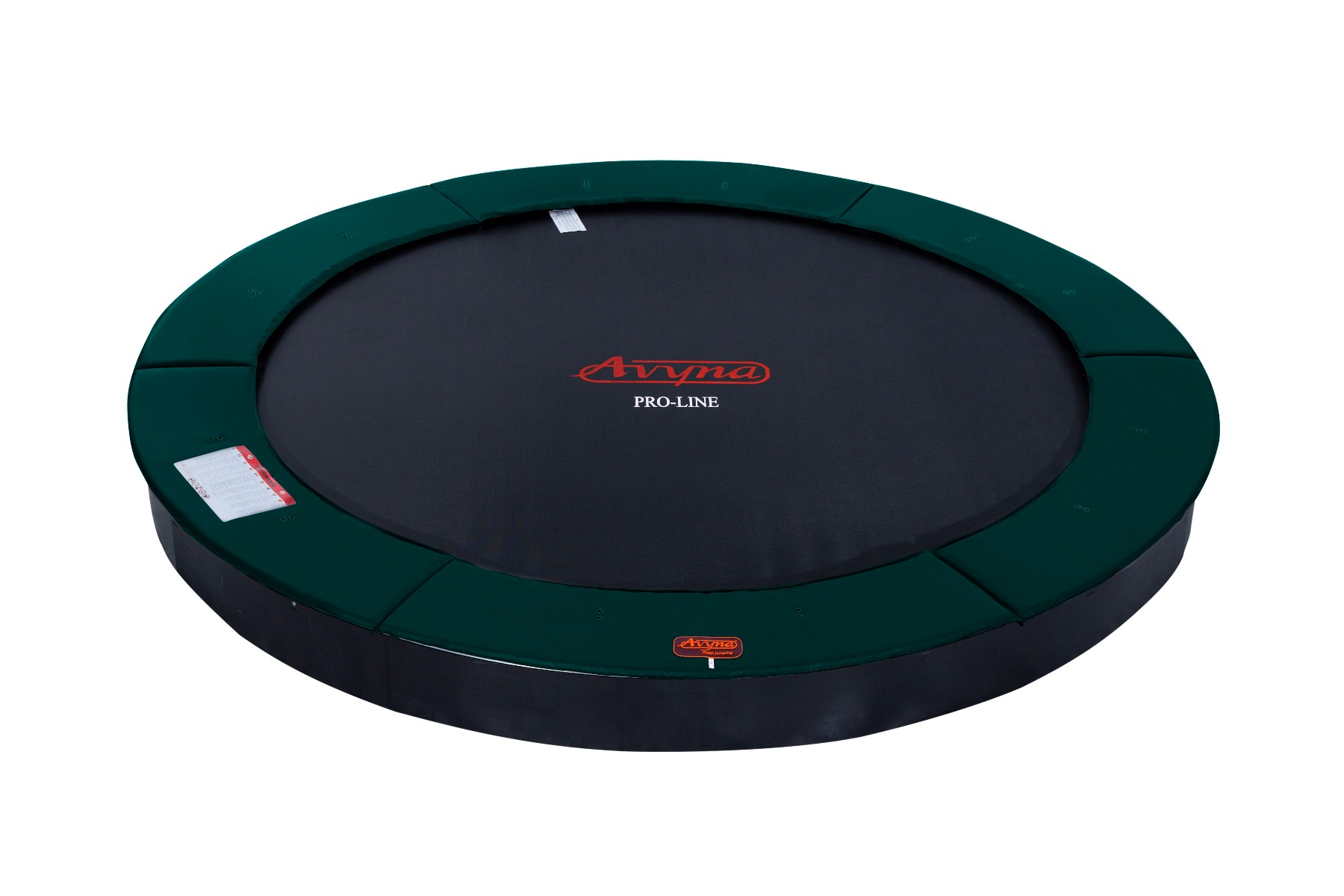 Avyna Trampoline FlatLevel Ø430 | Groen