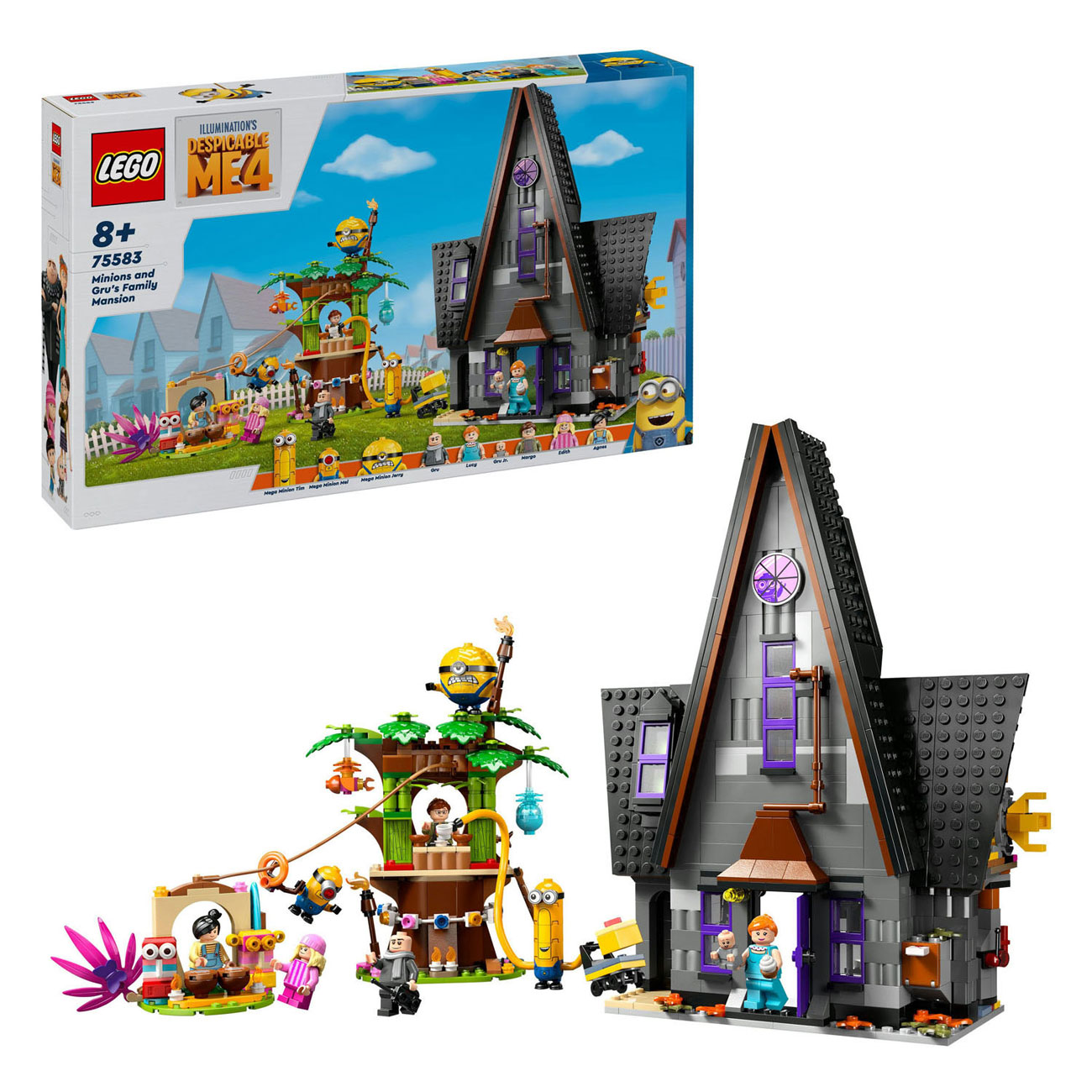 LEGO Despicable Me 75583 Huis van ee Minions en Gru