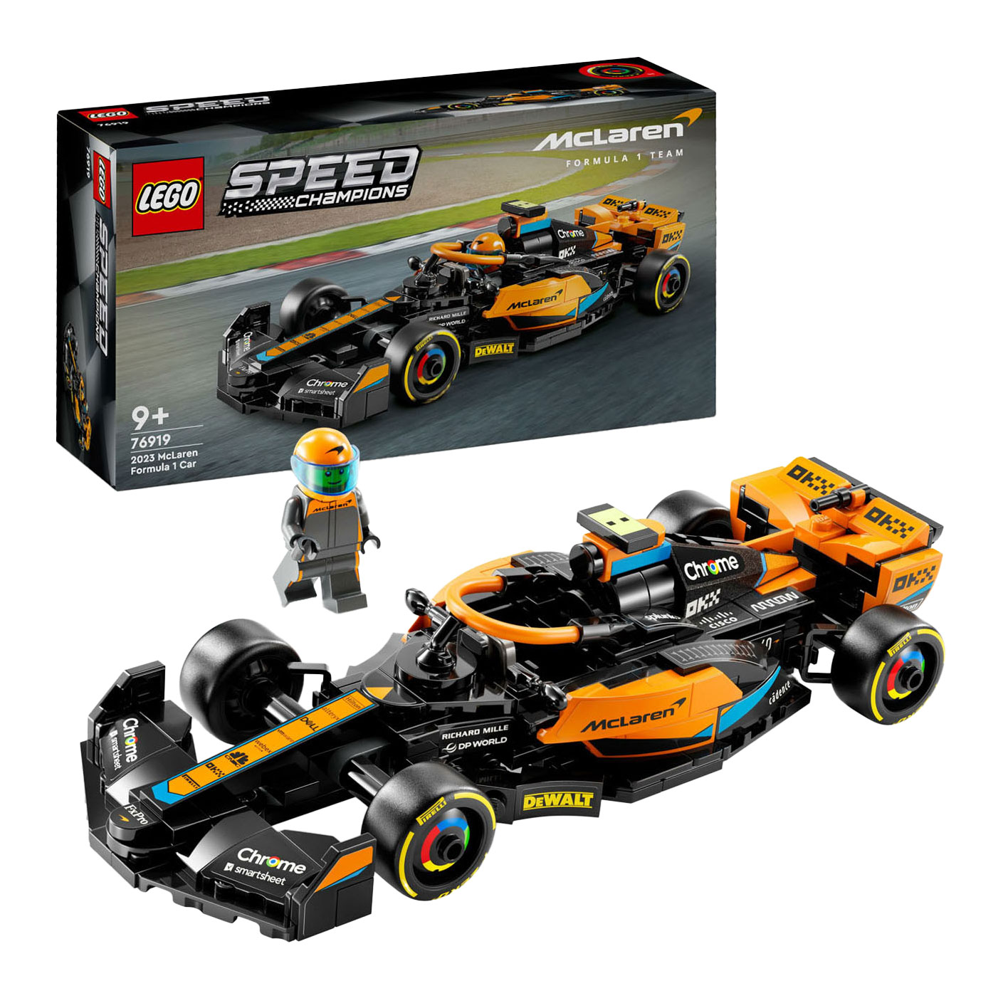 LEGO Speed Champions  76919 McLaren Formule 1 Racewagen 2023