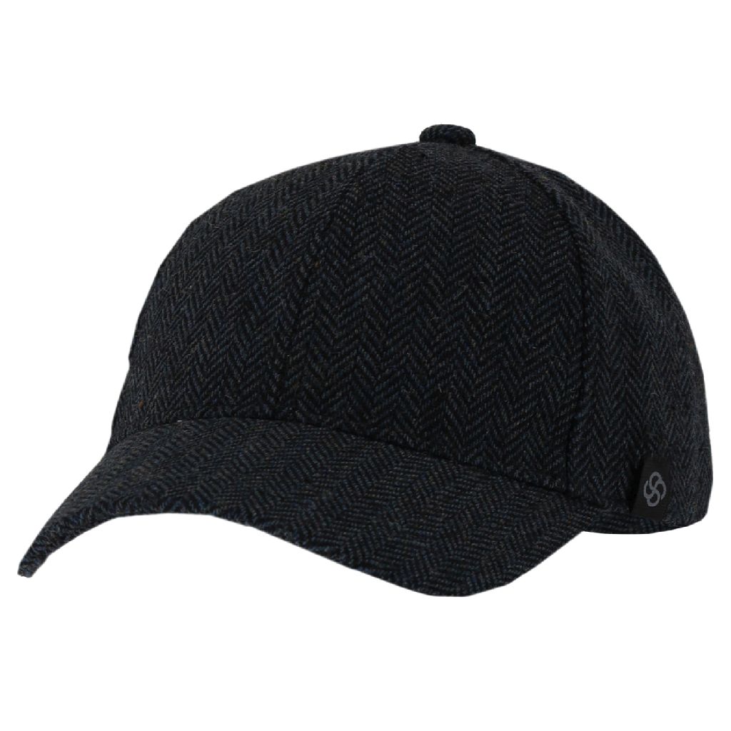 Sarlini Woven Hat Navy/Denim OS