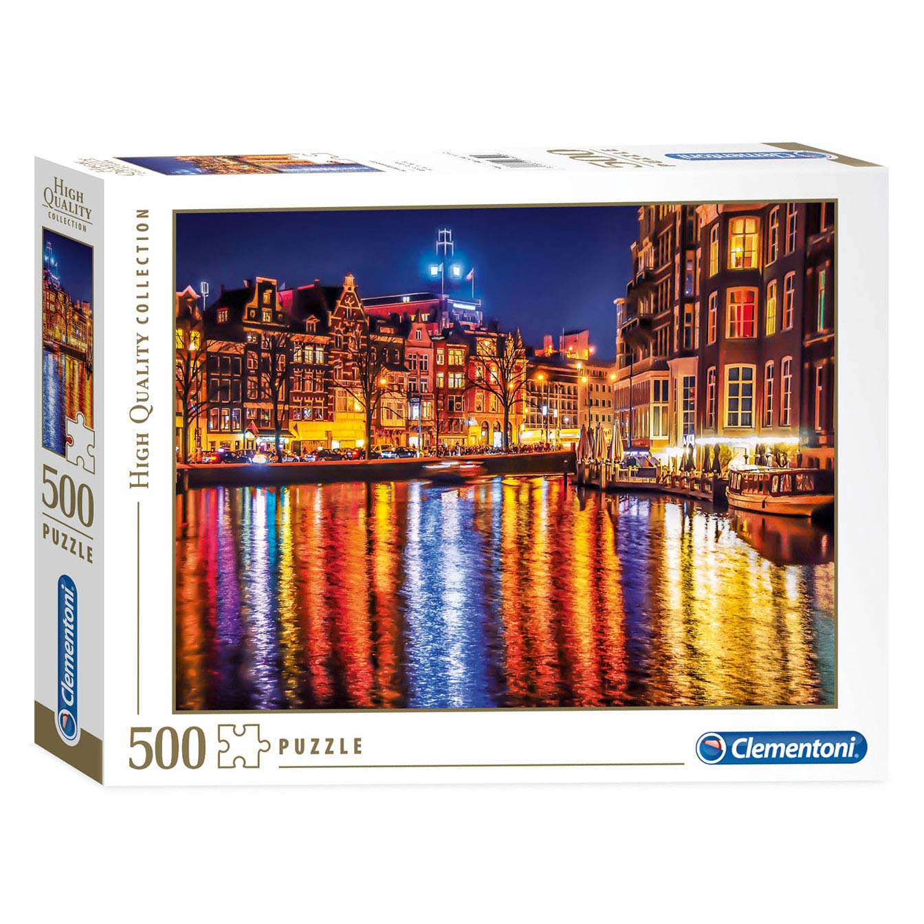 Clementoni Puzzel Amsterdam, 500st.