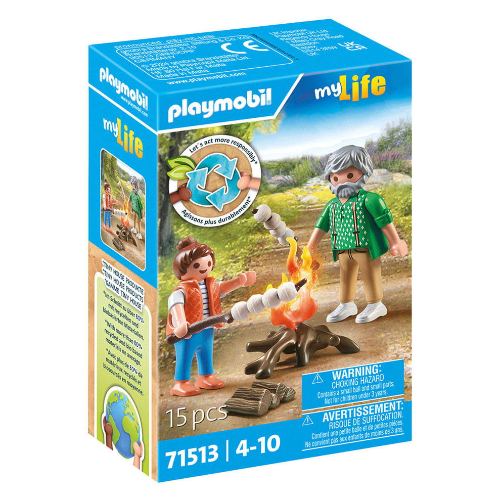 Playmobil My Life Kampvuur met Marshmallows - 71513