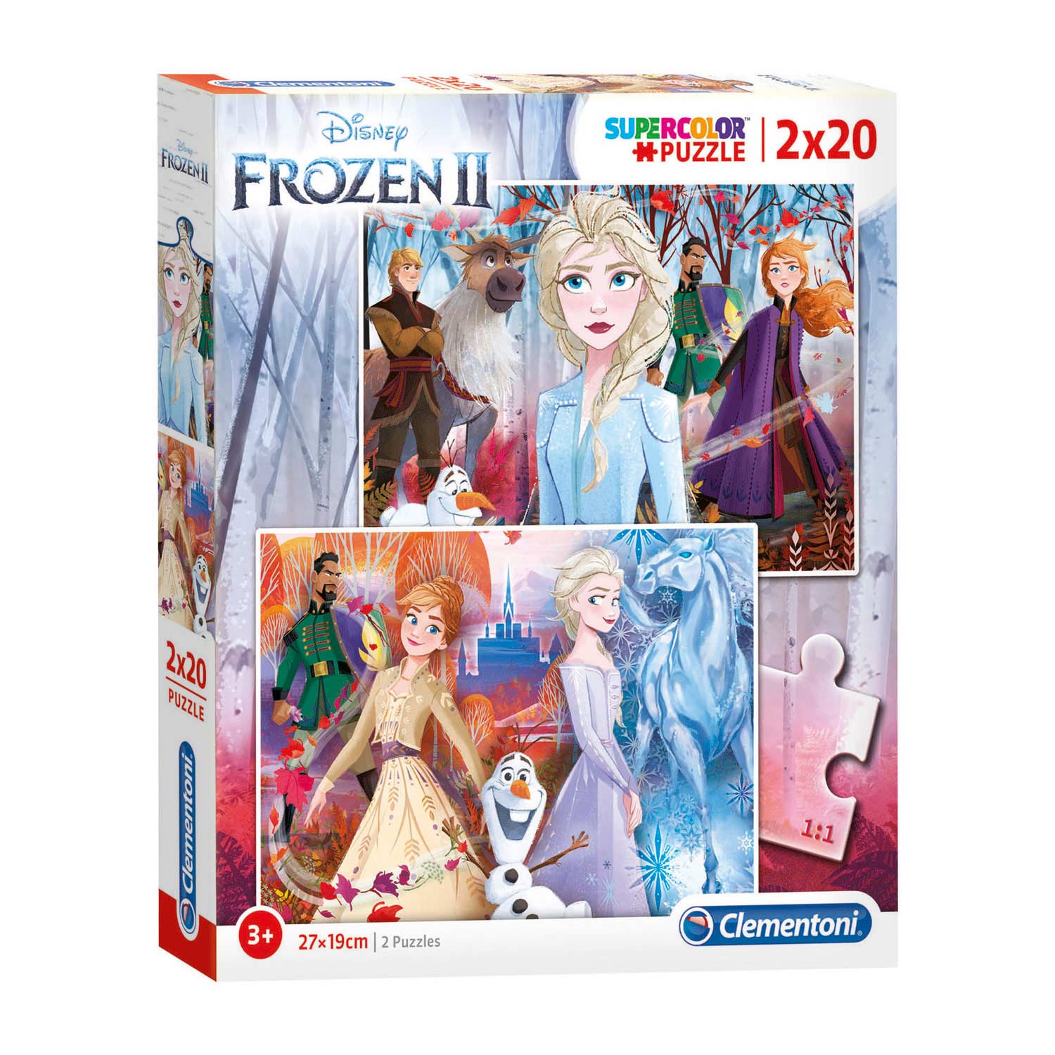 Clementoni Puzzel Disney Frozen 2, 2x20st.