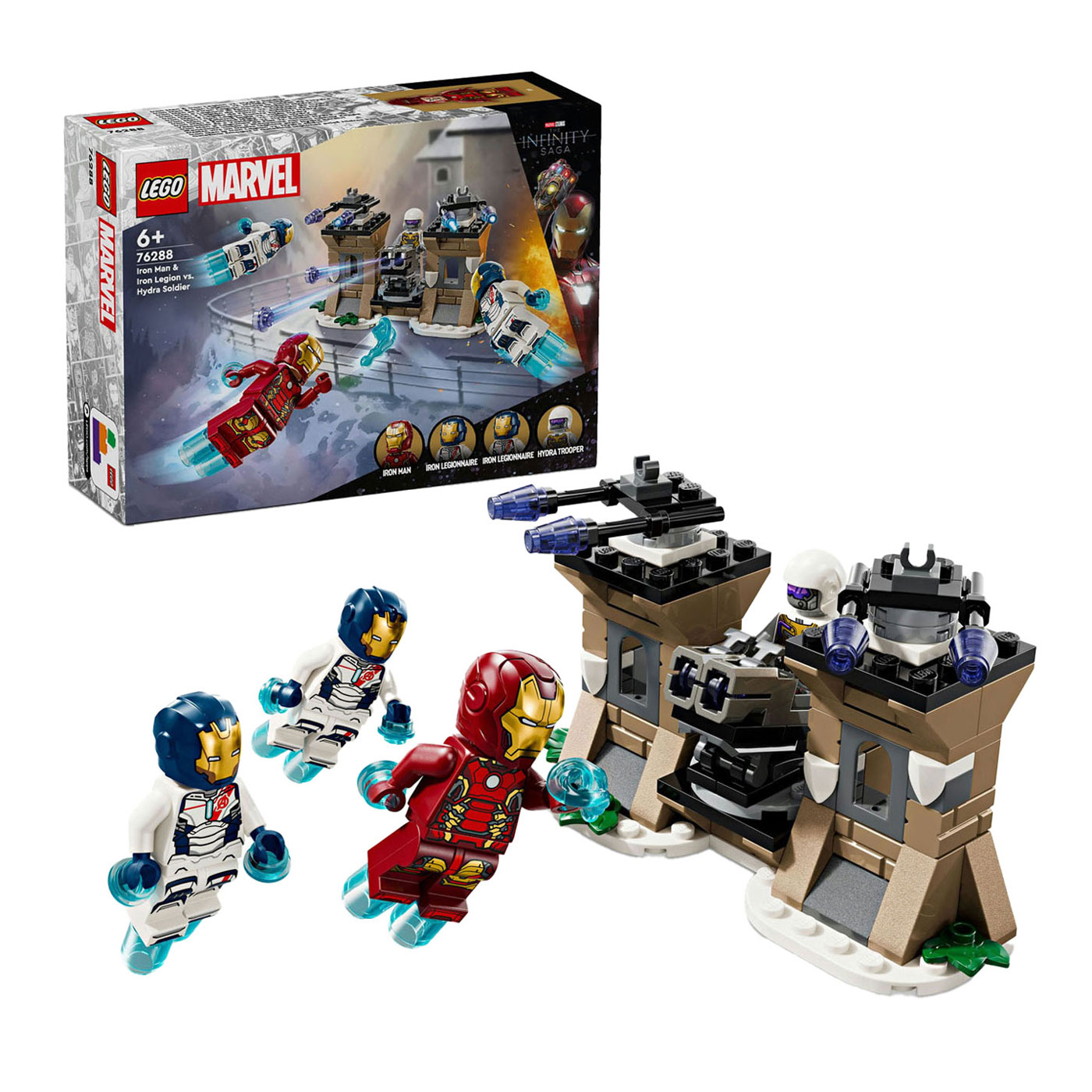 LEGO Super Heroes 76288 Iron Man & Iron Legion vs. Hydra Soldaat