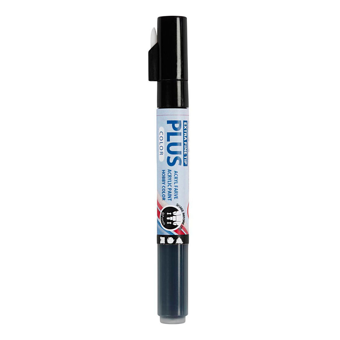 Plus Color Marker Zwart, 5,5ml