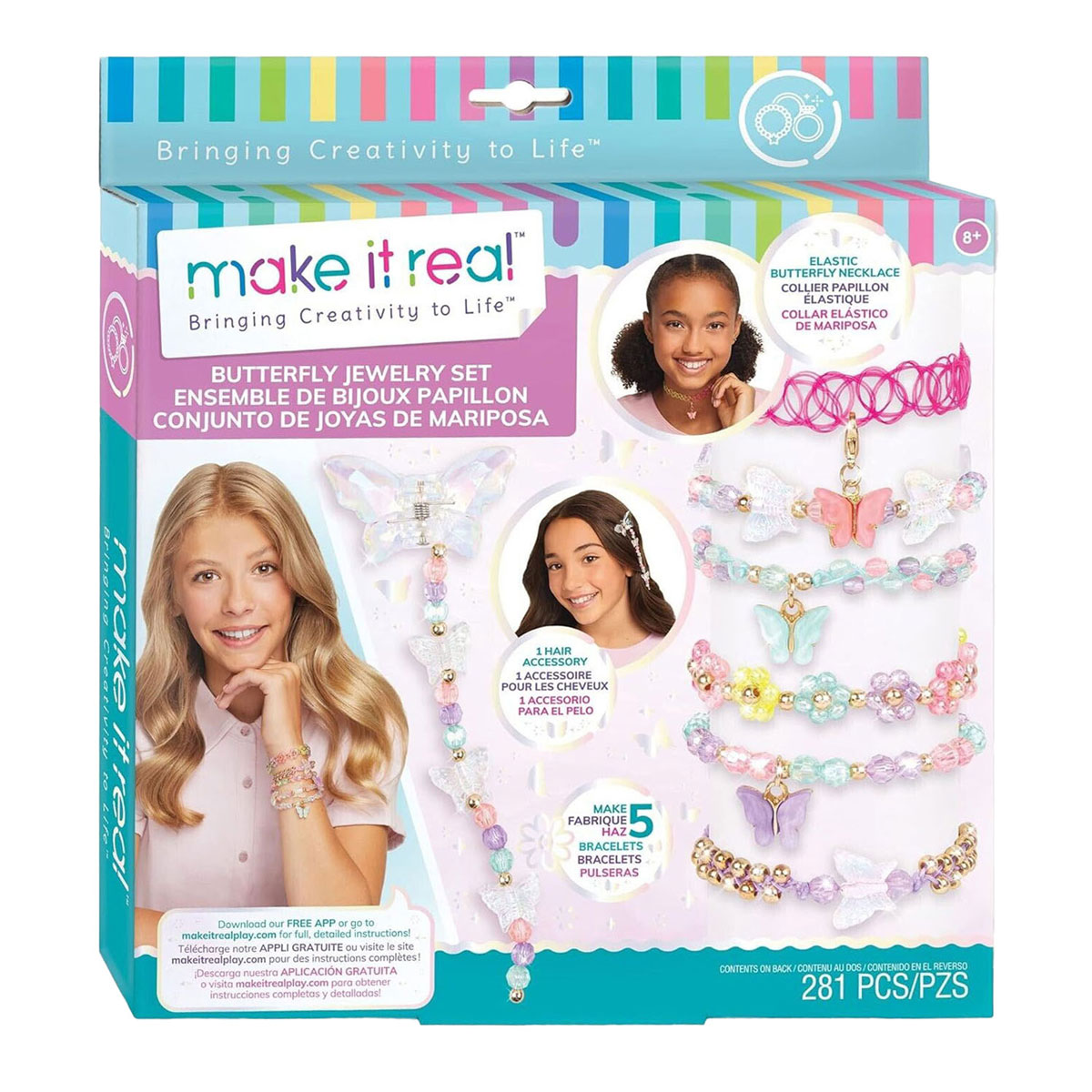 Make it Real Sieraden Maken Vlinders Set