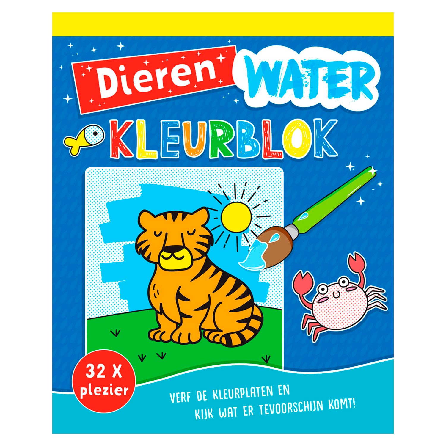 Magisch Waterkleurblok Dieren