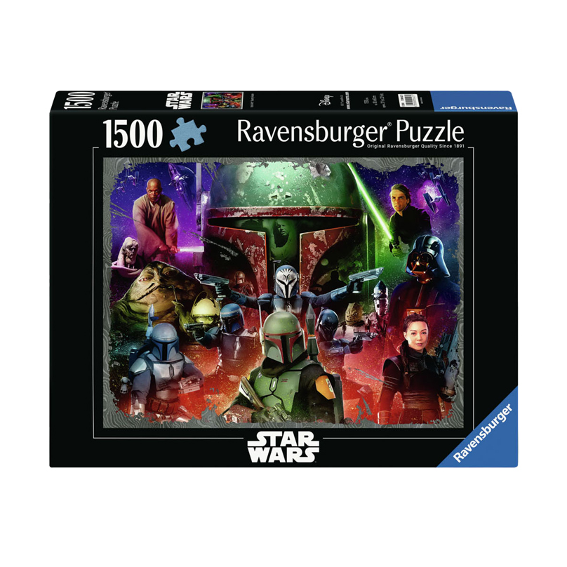 Legpuzzel Star Wars Boba Fett Premiejager, 1500st.