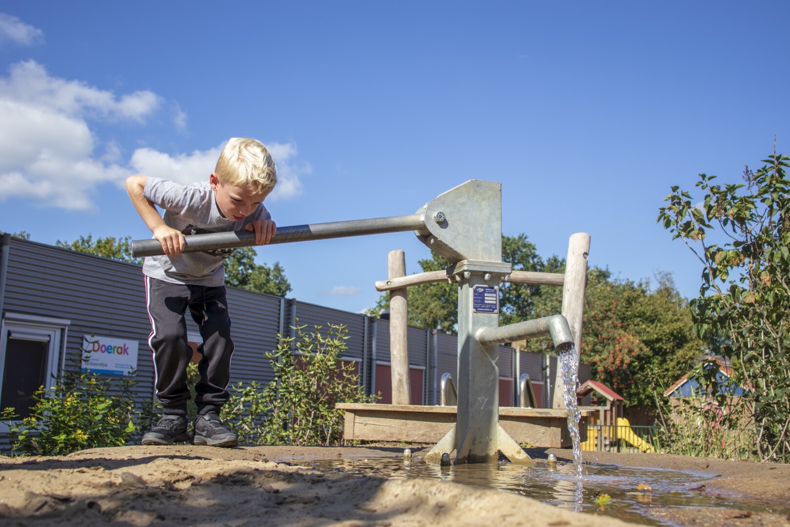 Robinia  Waterpomp robuust voor openbaar gebruik 40cm x 80cm