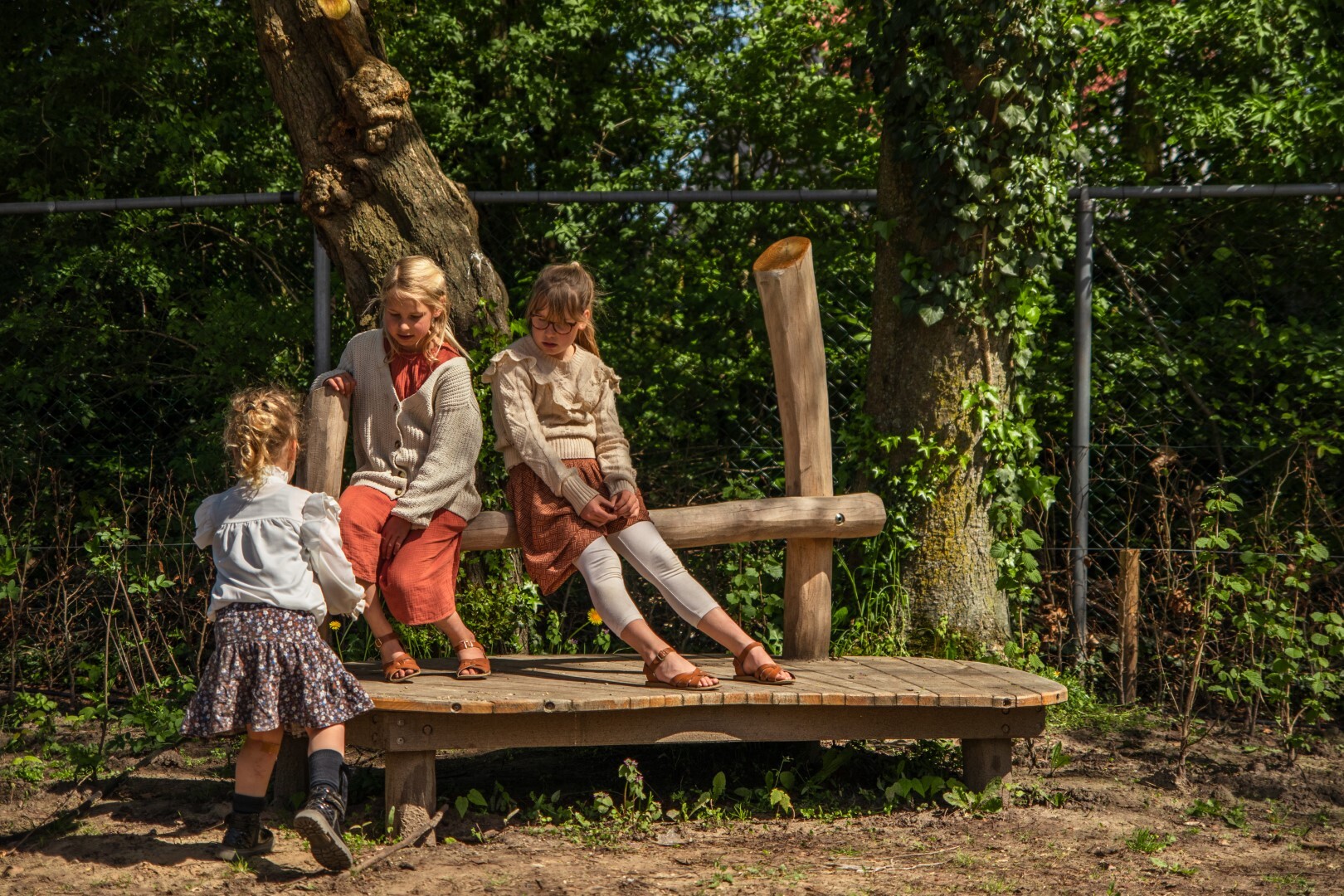 Robinia Vlonderbank voor openbaar gebruik 150cm x 90cm