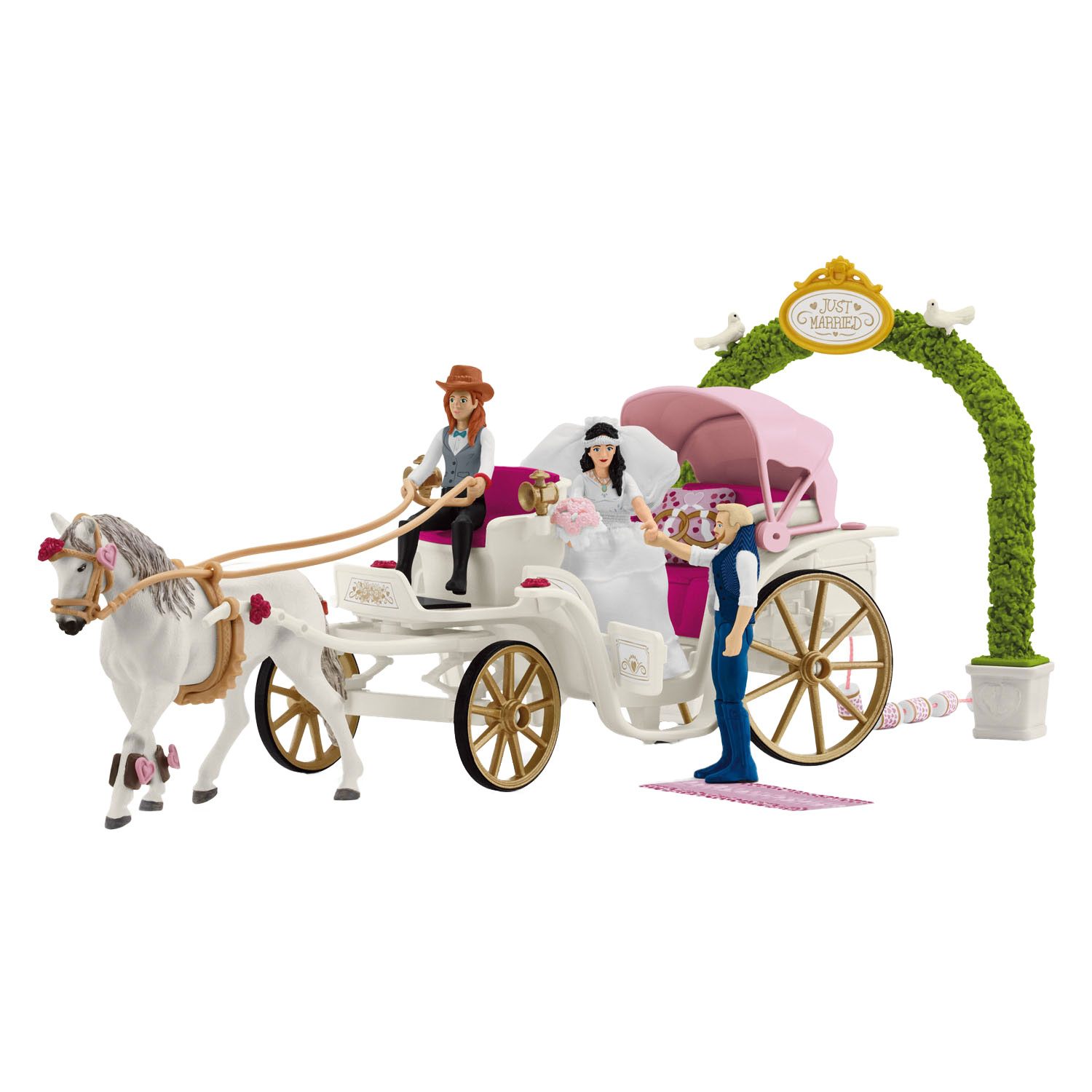 schleich HORSE CLUB Trouwkoets 42641