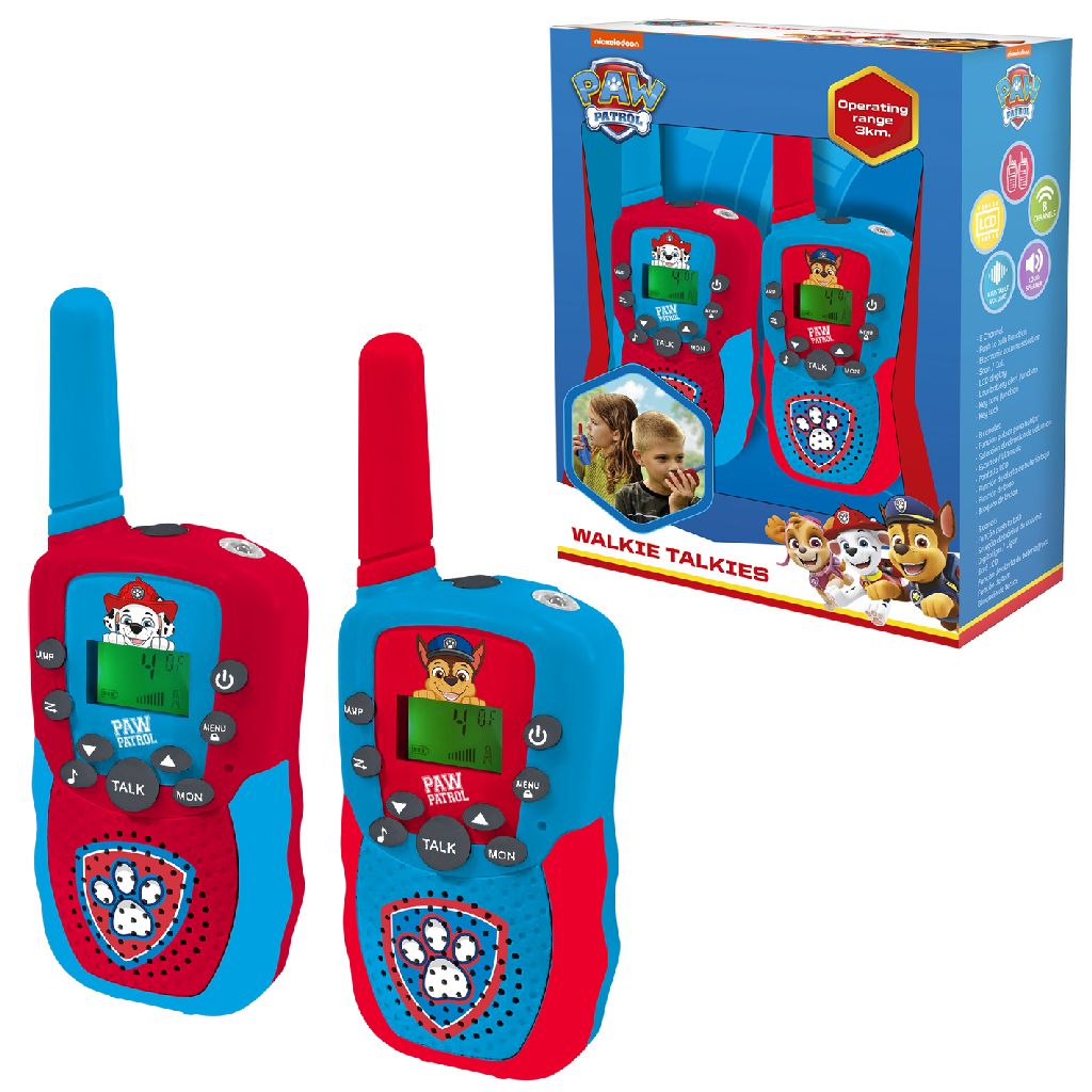 Paw Patrol Luxe Walkie Talkies 3km