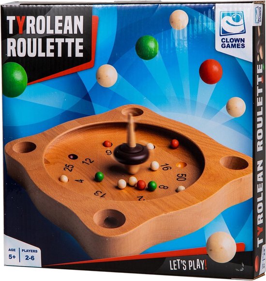 Clown Games Tiroler Roulette Hout