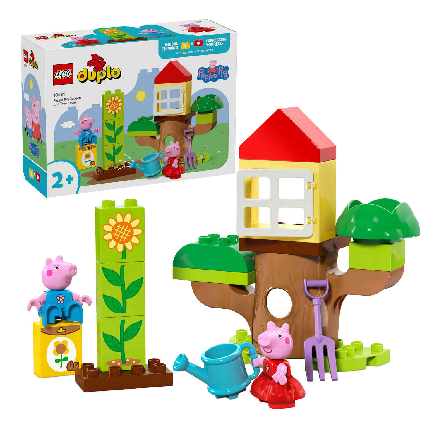 LEGO Duplo 10431 Peppa Big Tuin en Boomhut