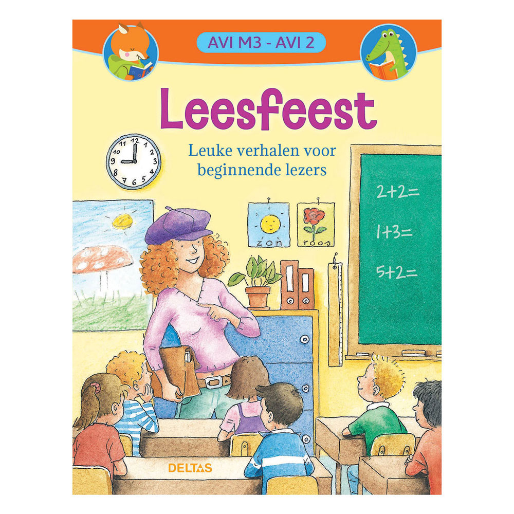 Leesfeest Leuke Beginnende Lezers (AVI-M3/AVI-2)