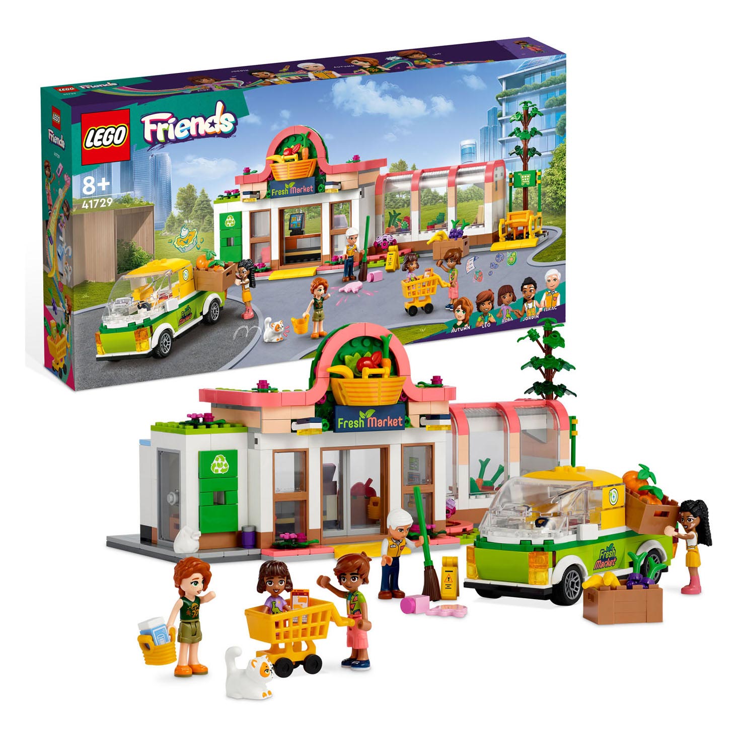 LEGO Friends 41729 Biologische Supermarkt