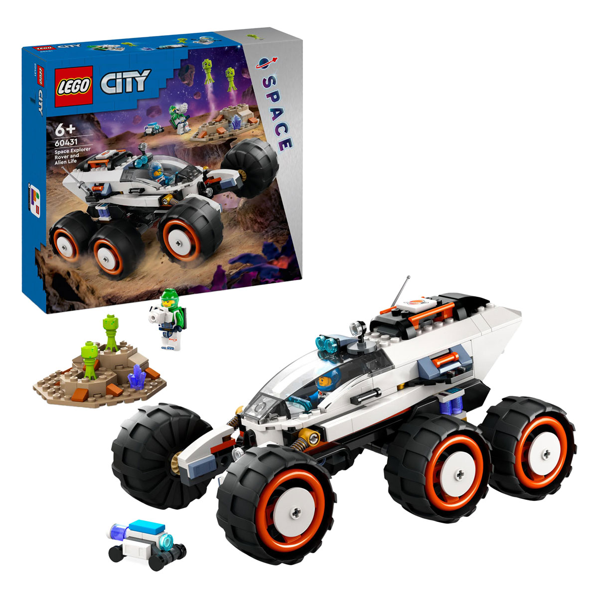 LEGO City 60431 Ruimteverkenner en Buitenaards Leven