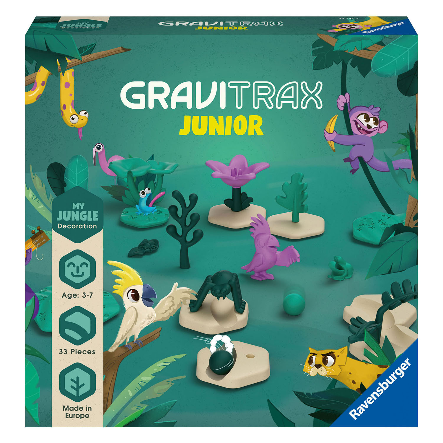 Gravitrax Junior Uitbreidingsset Jungle