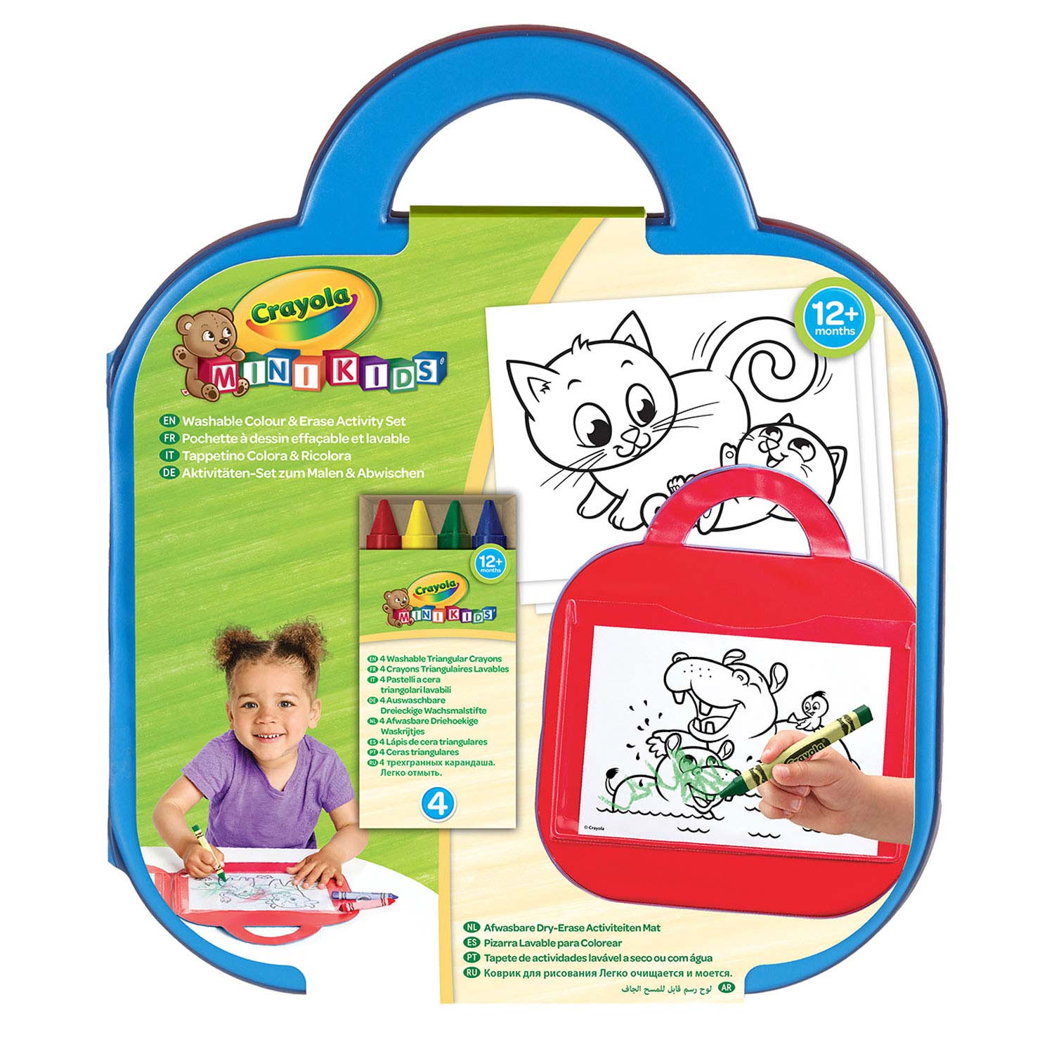 Crayola Mini Kids - Kleur & Wis Activiteitenmat