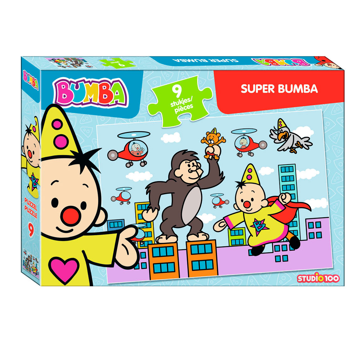 Bumba Puzzel Super Bumba, 9st.