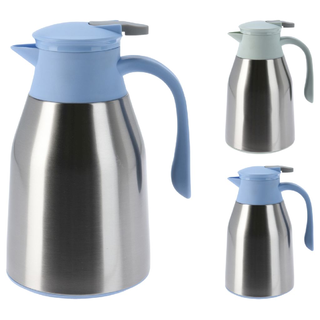 Koffiekan RVS 1000ml 2ass