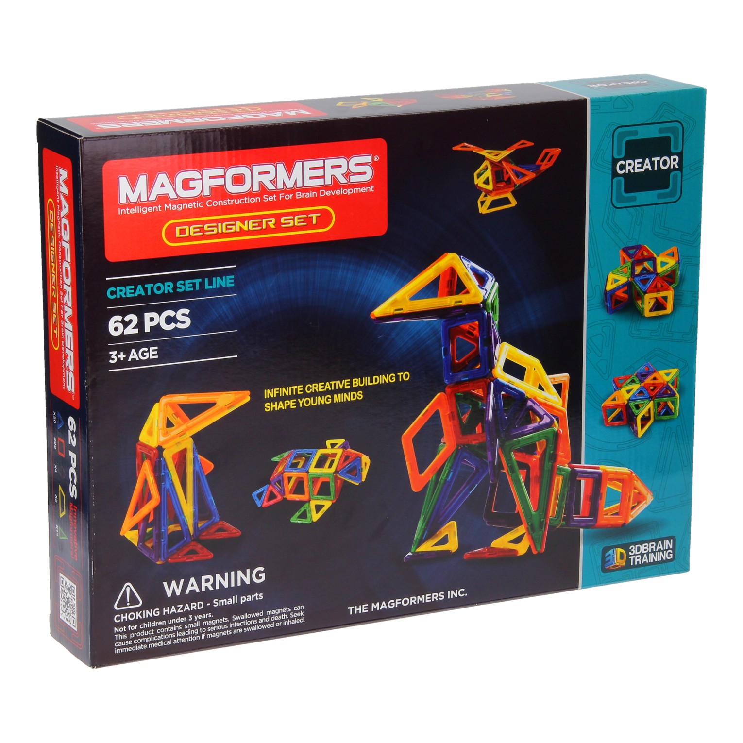 Magformers Designer Set, 62dlg.