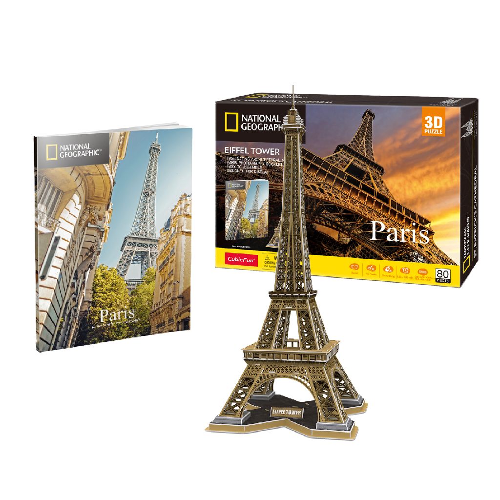 3d Puzzel Eiffel Tower