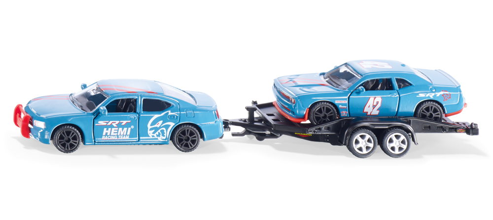 Siku Dodge charger met Challenger SRT racing  1:55