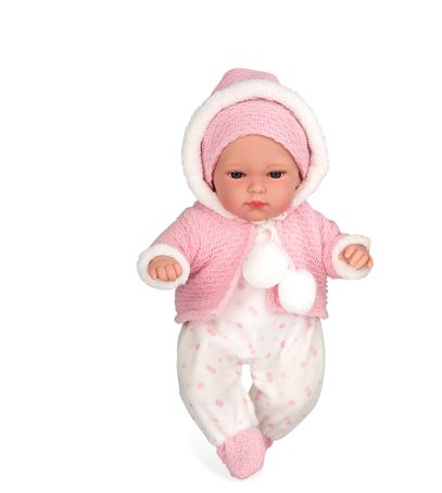 Arias baby pop blank EREA 33 cm rose