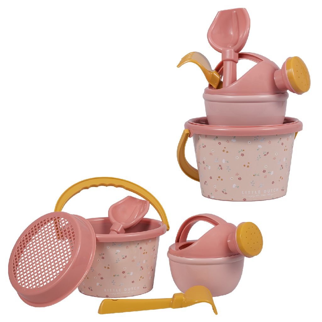 Little Dutch - Strandset (5 delig) Roze