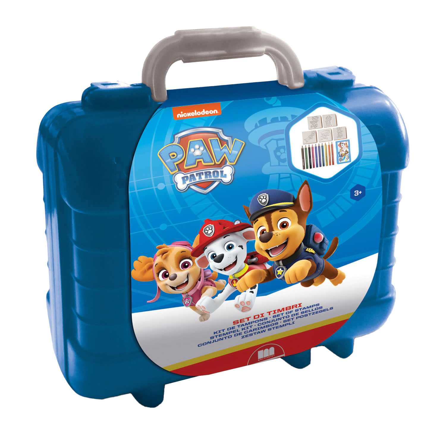 PAW Patrol Reis Stempel- en Kleurkoffer