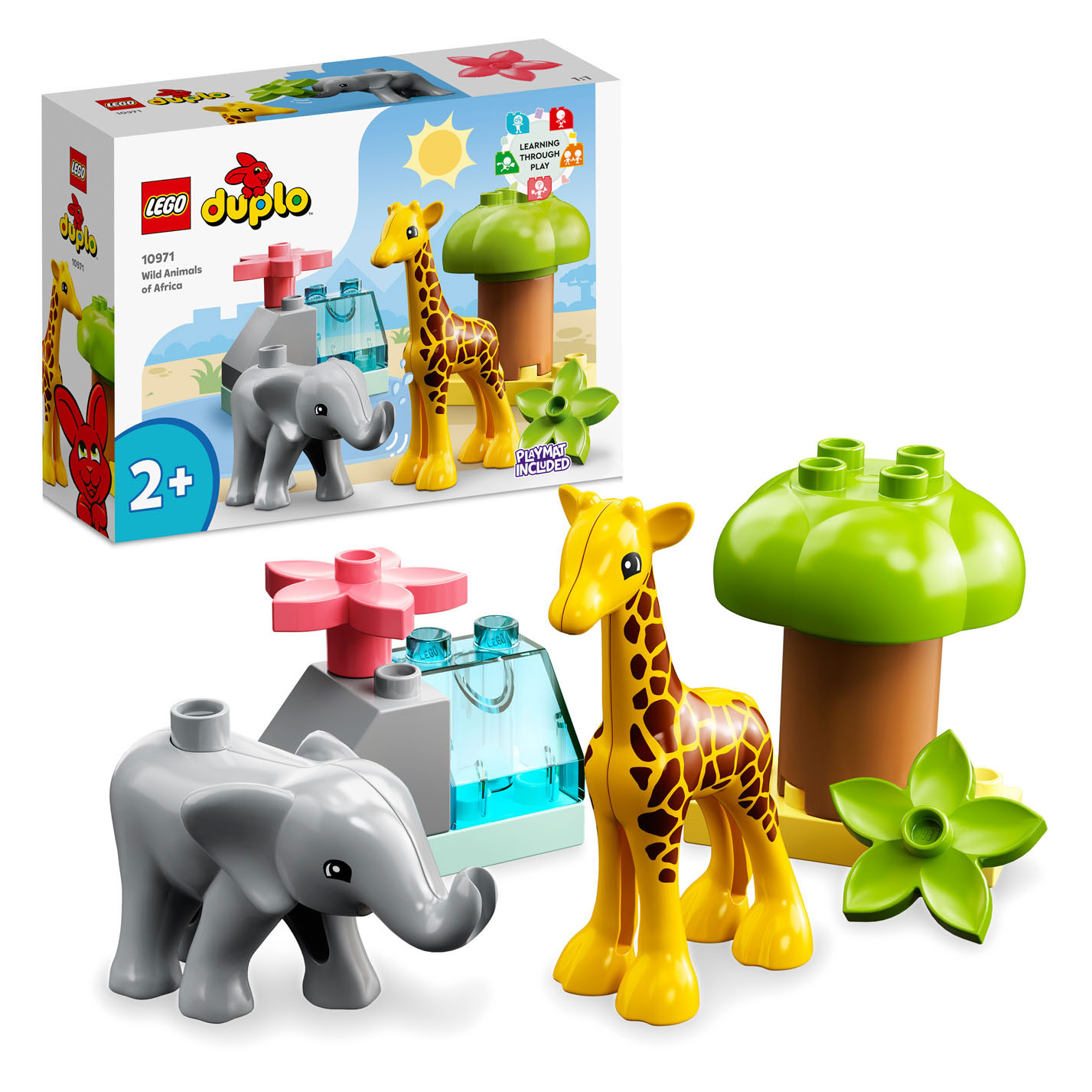 LEGO DUPLO 10971 Wilde Dieren uit Afrika