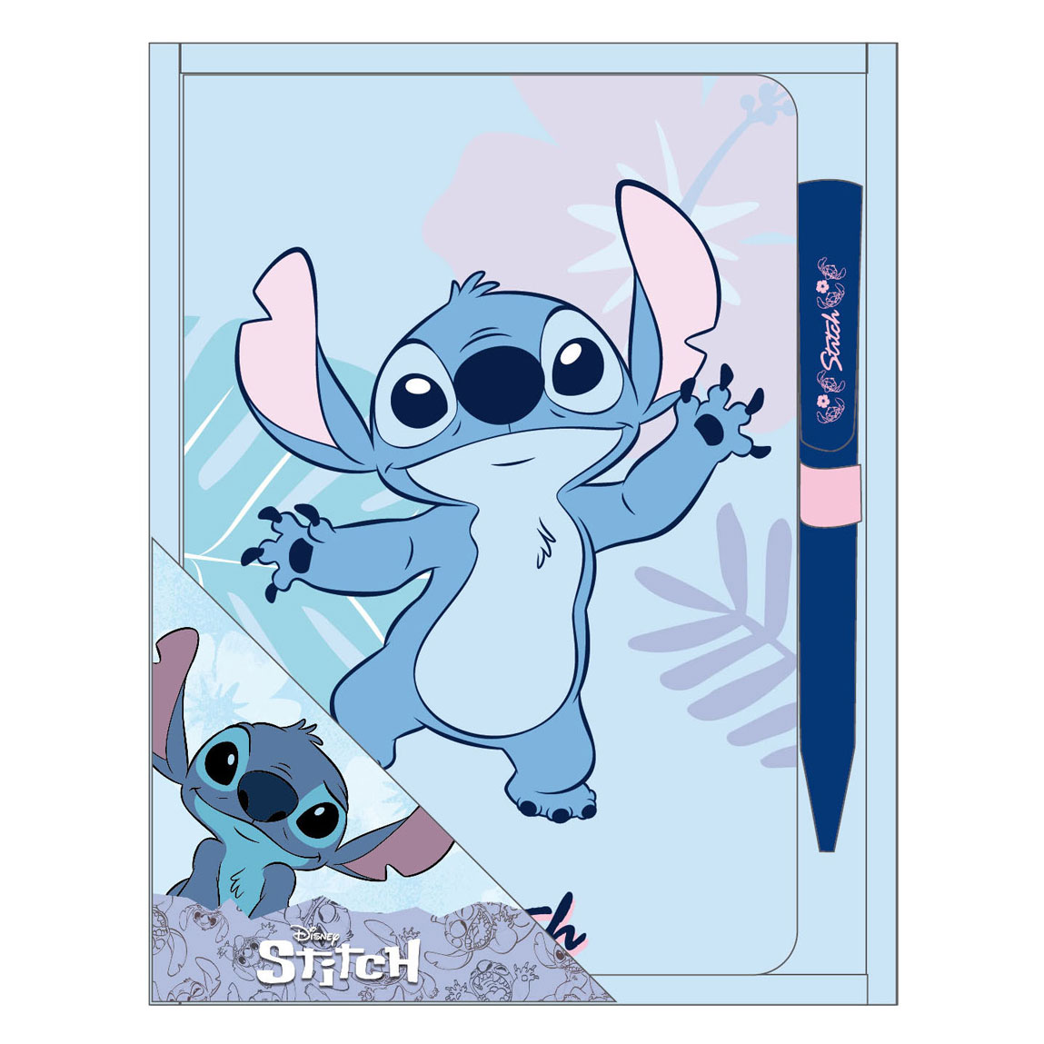 Squishy Notitieboek Stitch met Pen