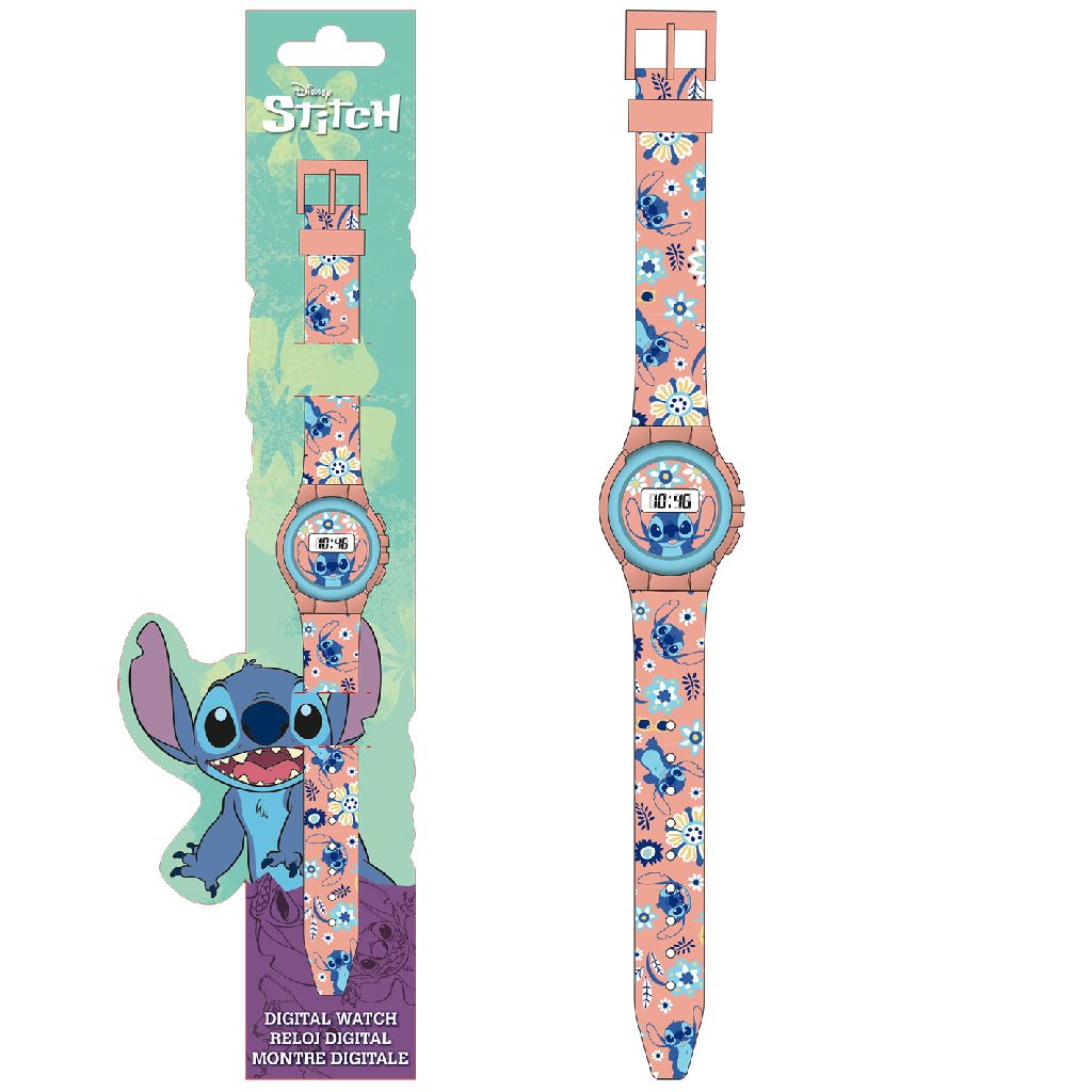 Disney Stitch Horloge Digitaal