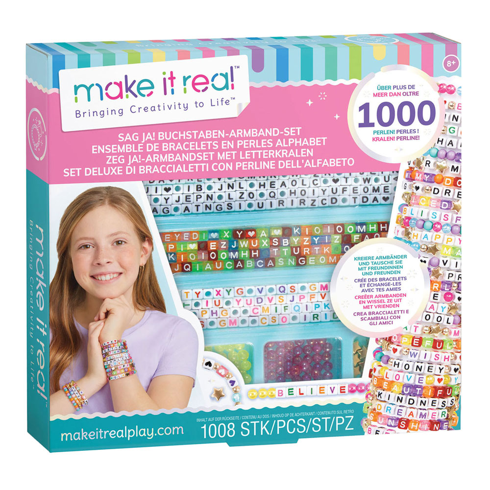 Make it Real - Maak je eigen kralen Armbanden, 1008dlg.