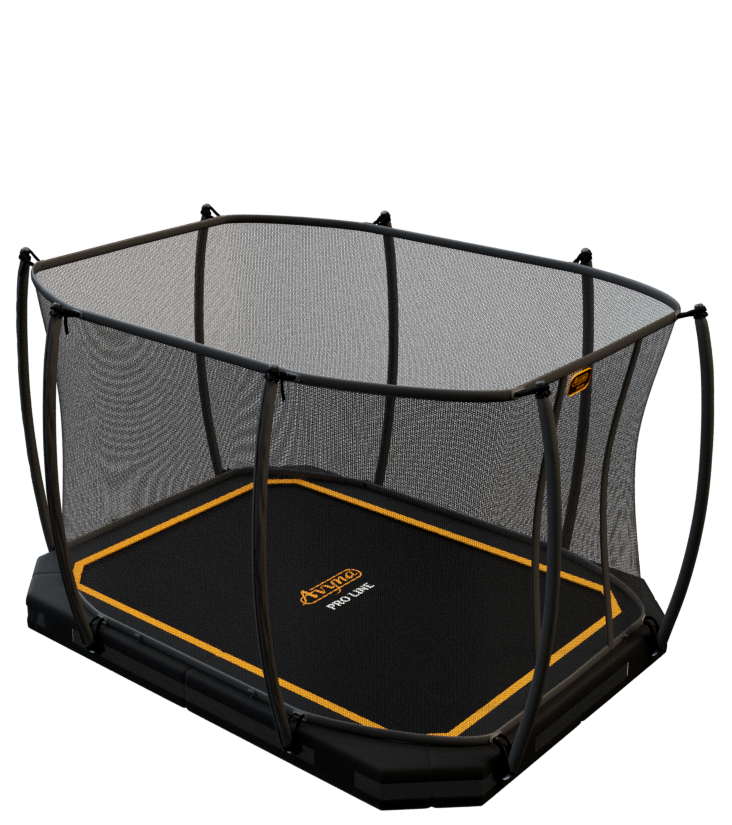 Avyna Trampoline InGround 340x240 (234) met net | Zwart