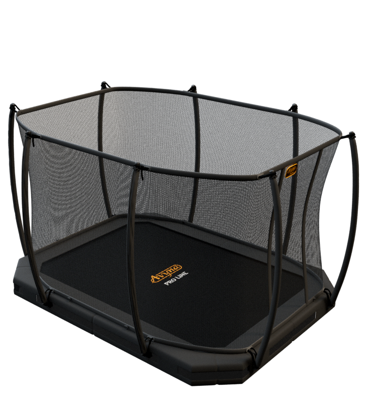 Avyna Trampoline InGround 340x240 (234) met net | Grijs