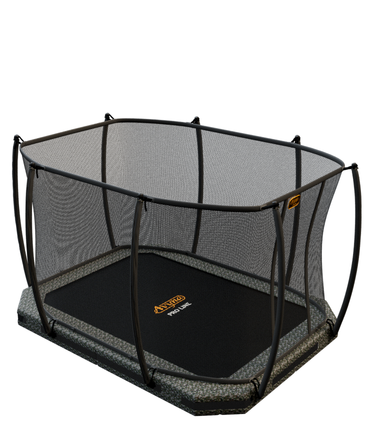 Avyna Trampoline InGround 340x240 (234) met net | Camouflage