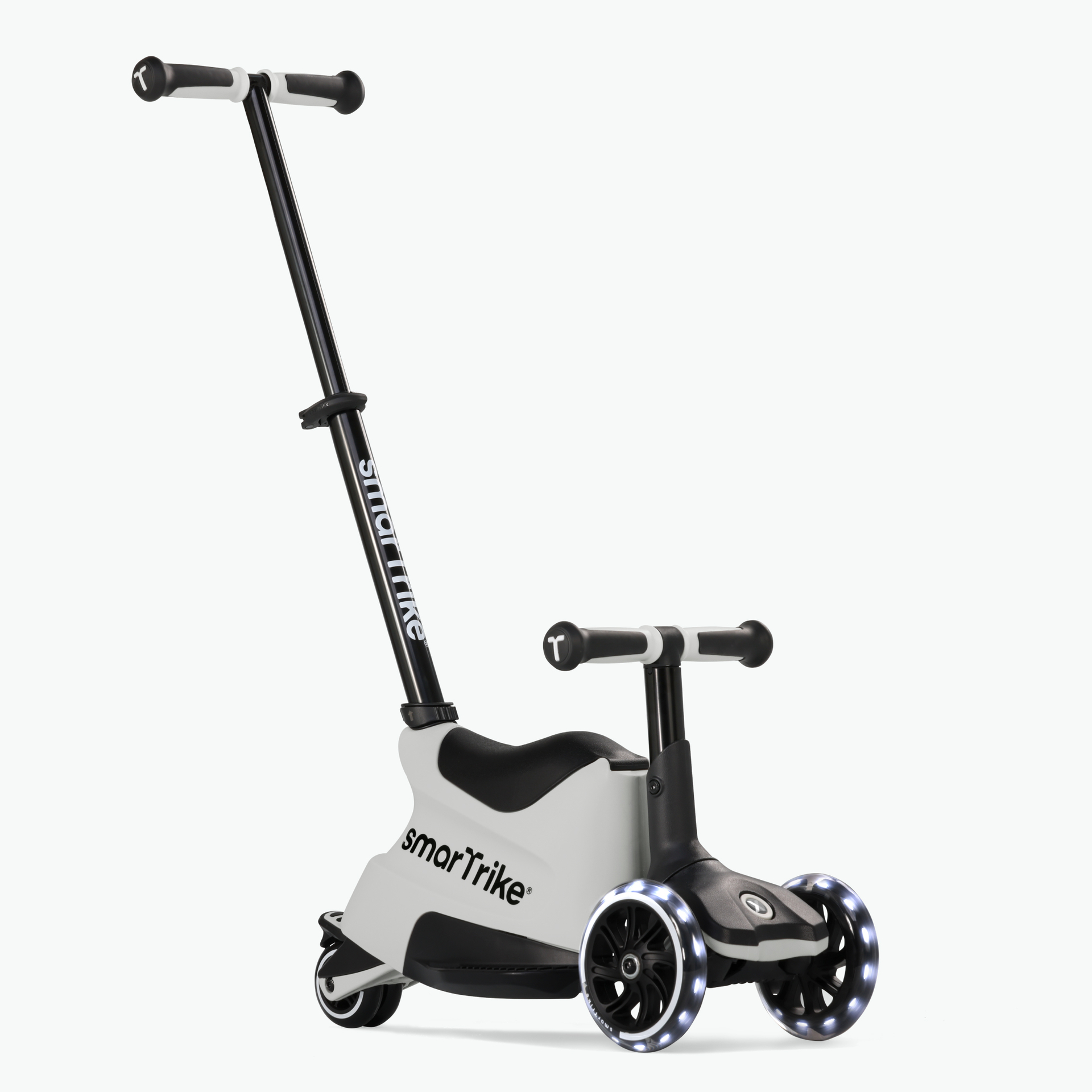 Xtend Scooter/step ride on grijs/zwart